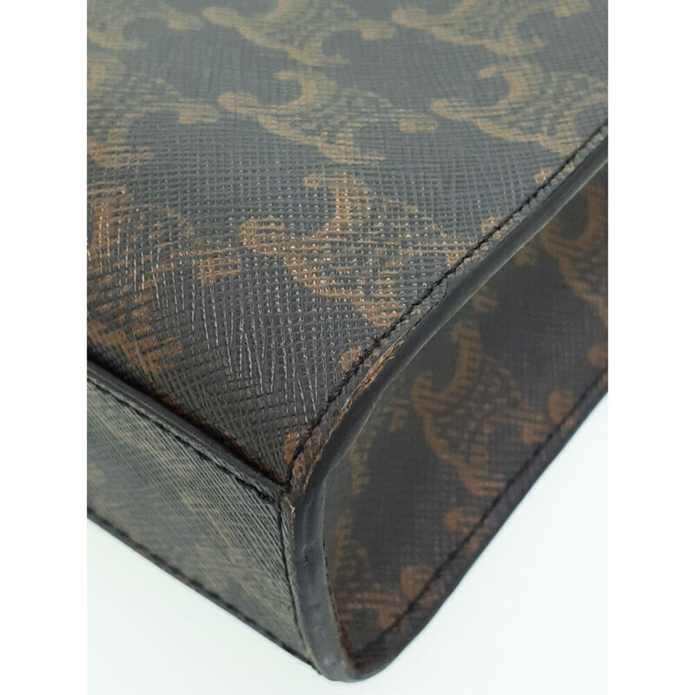 Celine Triomphe Canvas Vertical Cabas Bag - Picture 4 of 9